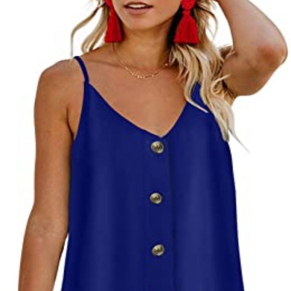 Chase Secret Women’s V Neck Spaghetti Shoulder Strap Sleeveless Mini Dress - Picture 4 of 6
